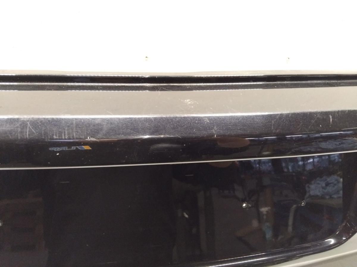 VW Golf 6 original Stoßfänger Stoßstange hinten Fließheck BJ2011 LC9X Deep Black