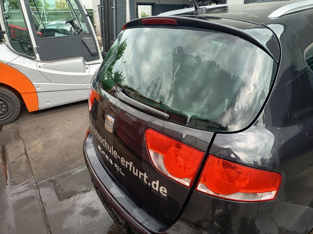 Seat Altea XL original Heckklappe mit Scheibe Rohbau C9Z Magicoschwarz Bj 2009