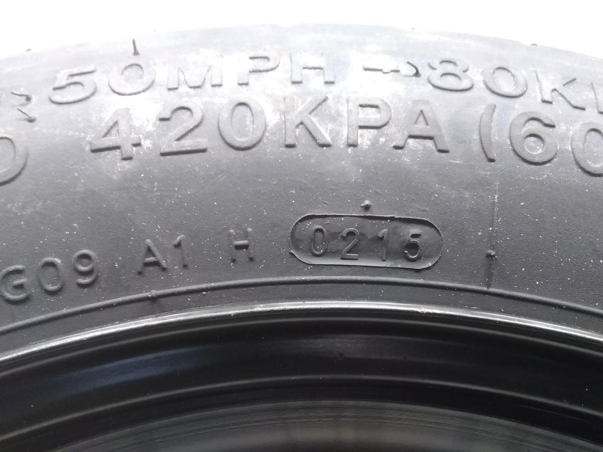 Ford Focus 3 original Notrad Ersatzrad T125/90 R16 98M Hankook DOT 02/15 BJ2015