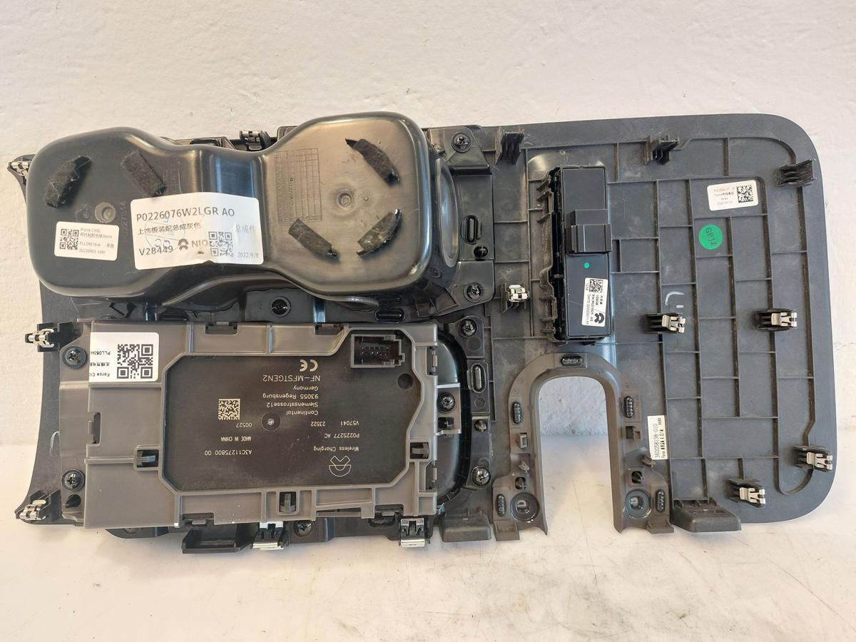 NIO ET7 Elektro Verkleidung Cupholder Wählhebel Pad Wireless Charger OEM Dekor