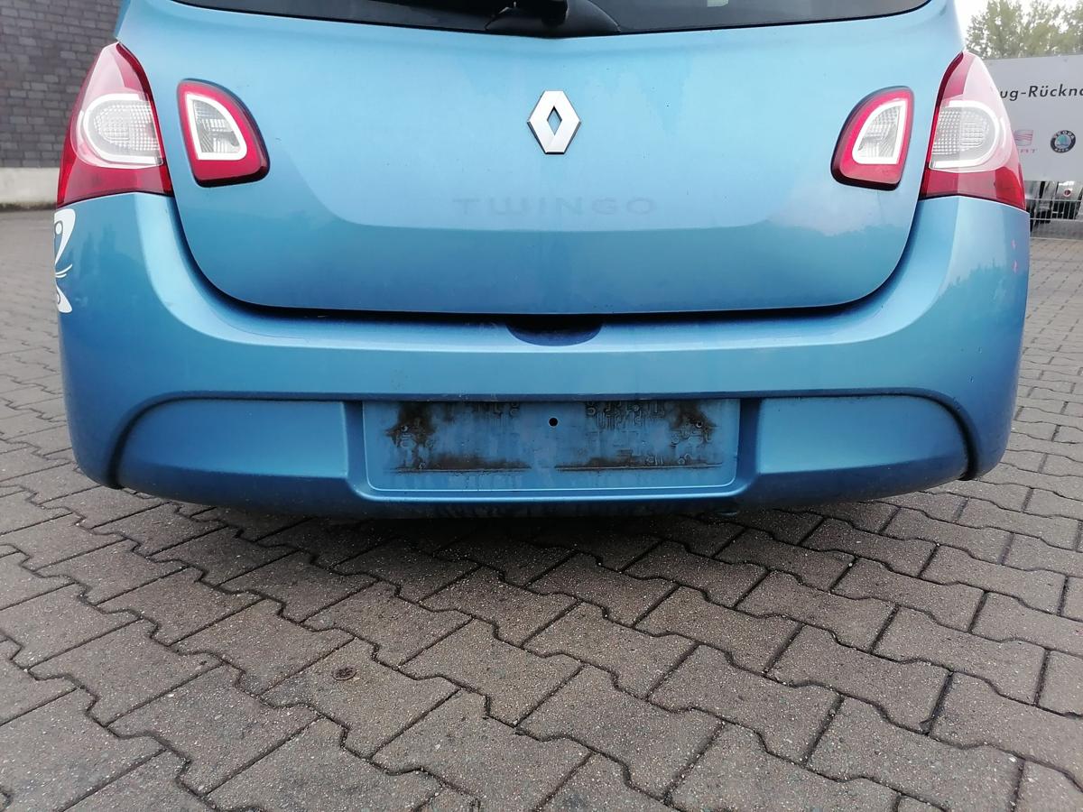 Renault Twingo 2 original Heckklappe Facelift mit Heckscheibe Blaumetallic TERPB Bj.2013