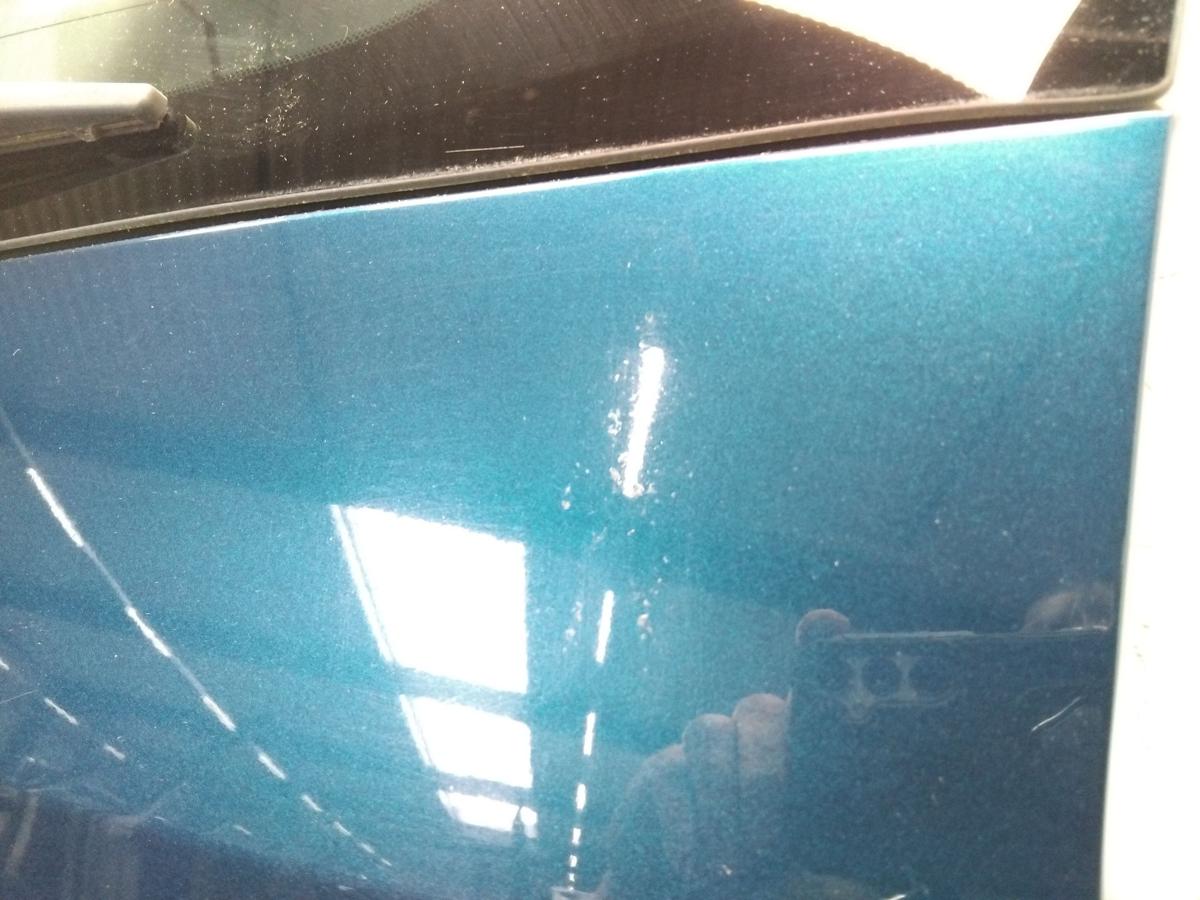 Mazda 5 CR original Heckklappe mit Heckscheibe und Spoiler Blaumetallic Bj.2007
