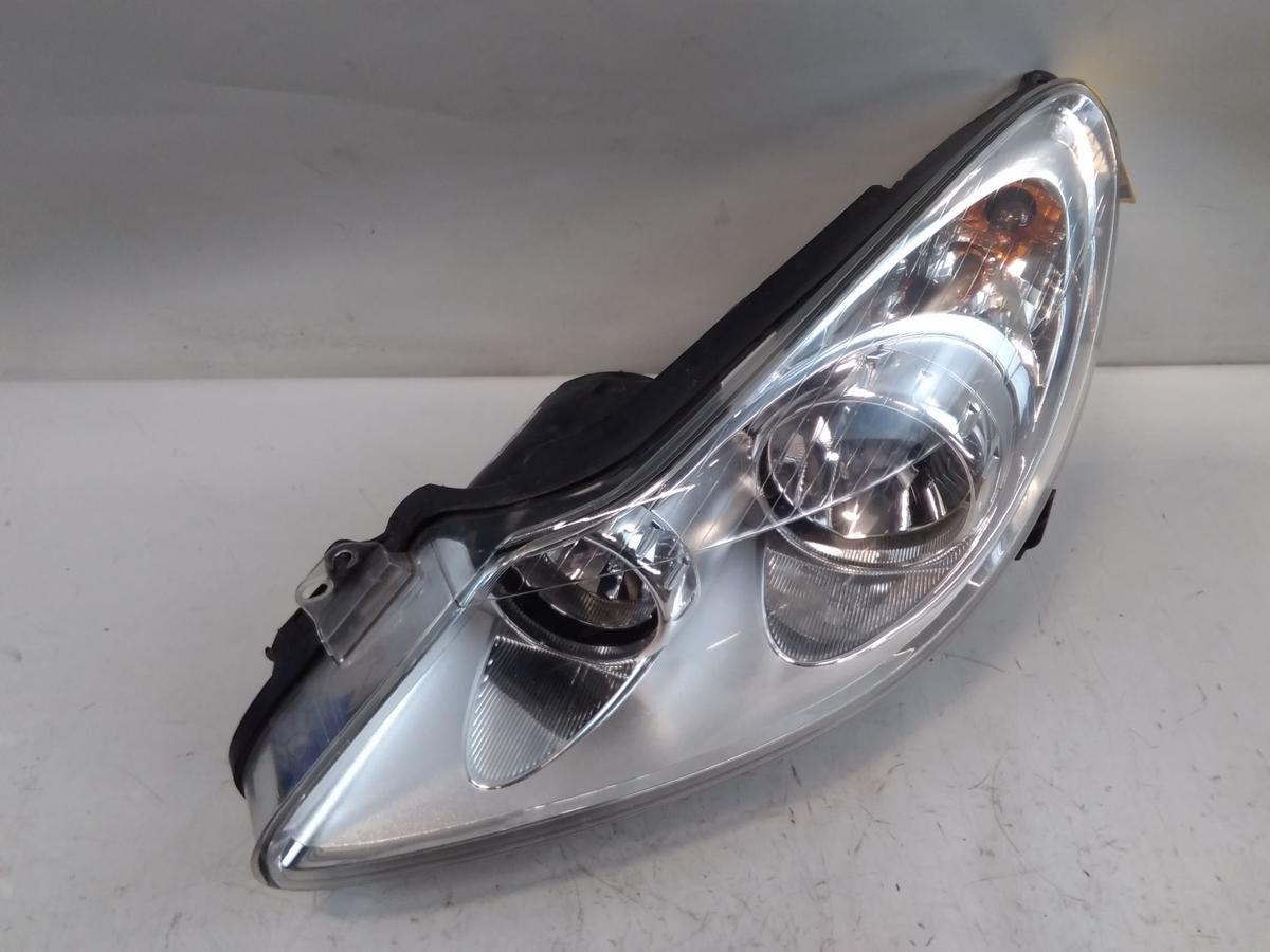 Opel Corsa D orig Scheinwerfer links chrom Valeo Halogen mit LWR BJ2010 13186381