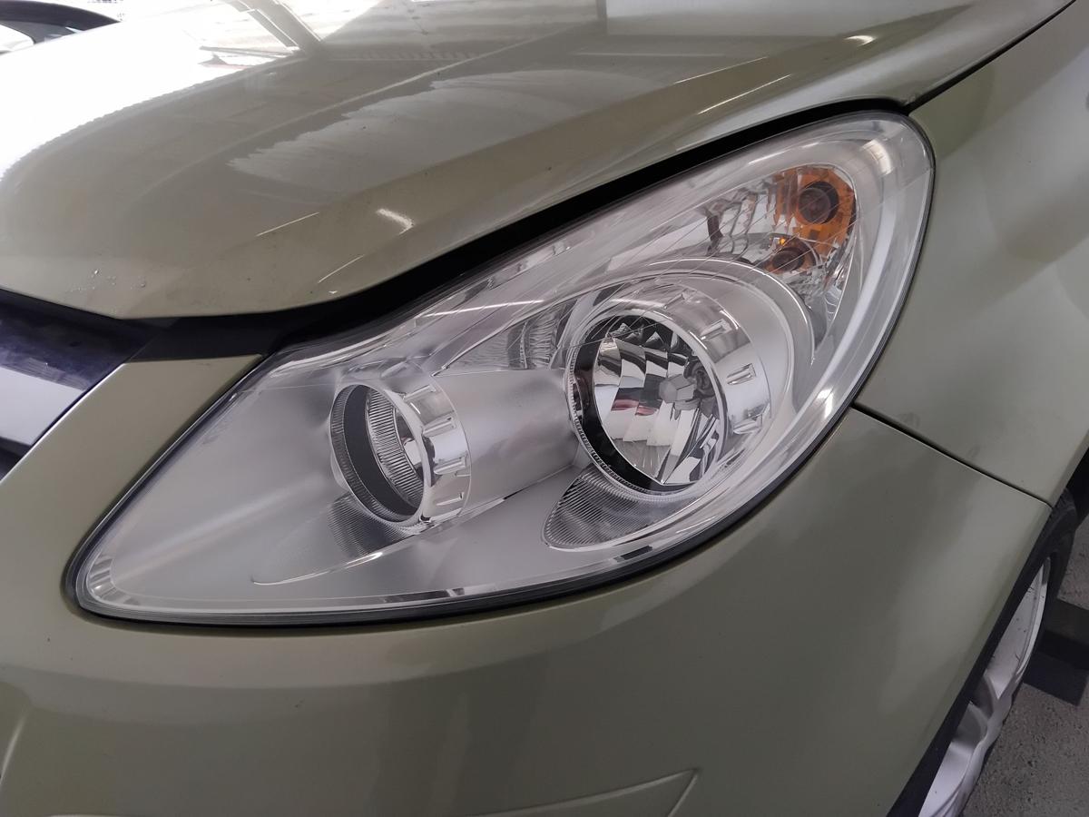 Opel Corsa D original Scheinwerfer links chrom Halogen mit LWR BJ2006