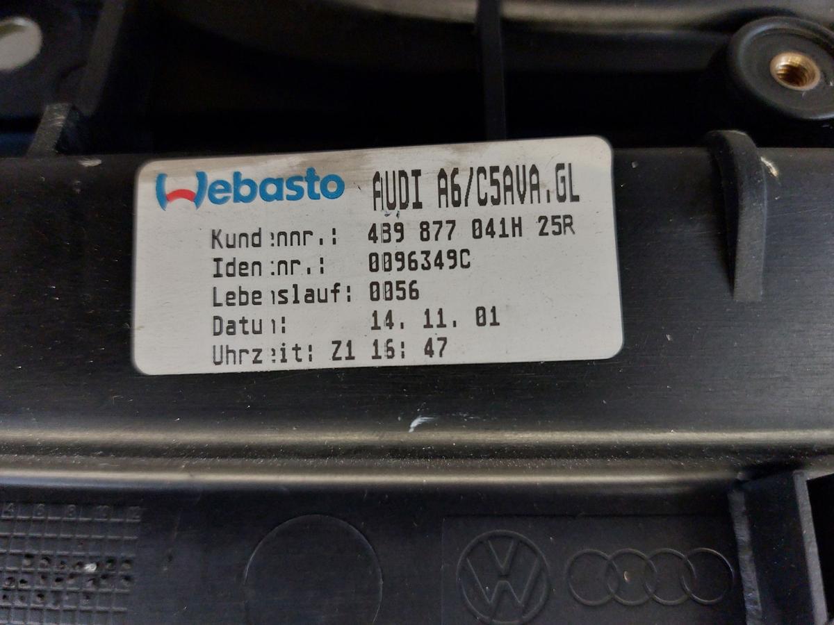 Audi A6 4B Avant Schiebedach Glasschiebedach Hubschiebedach Webasto