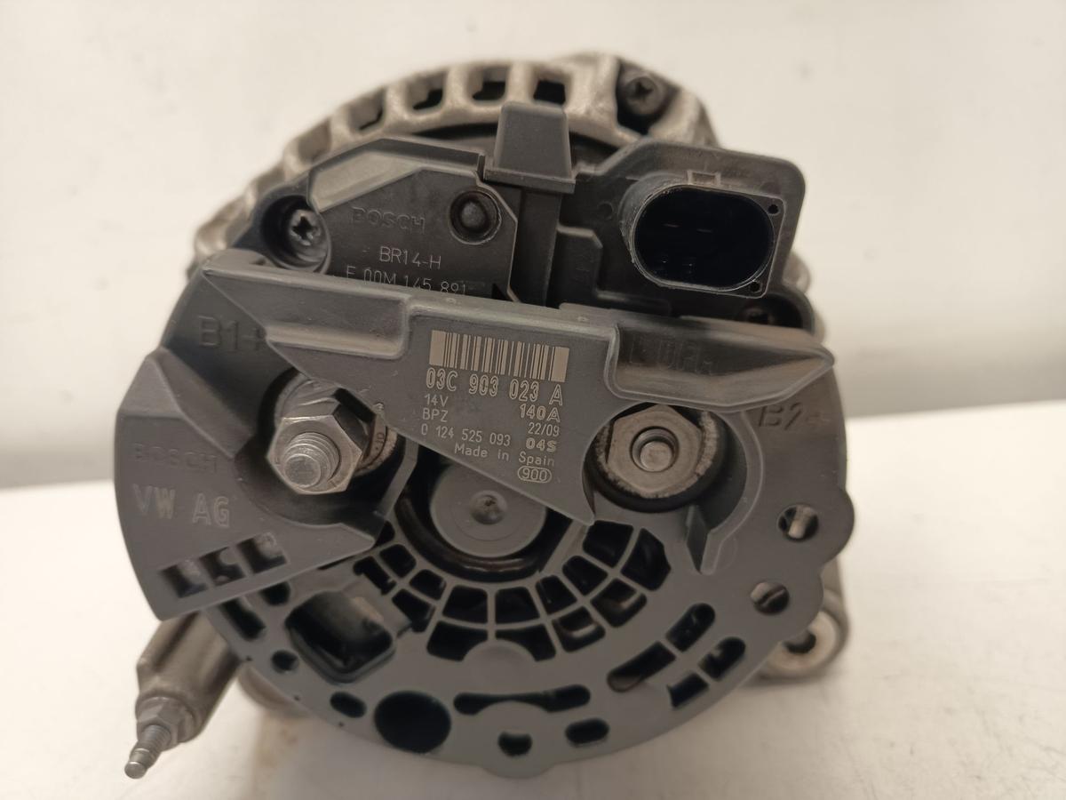 VW Golf Plus original Lichtmaschine Generator 1.4l 90kW Benzin 140A Bj 2009