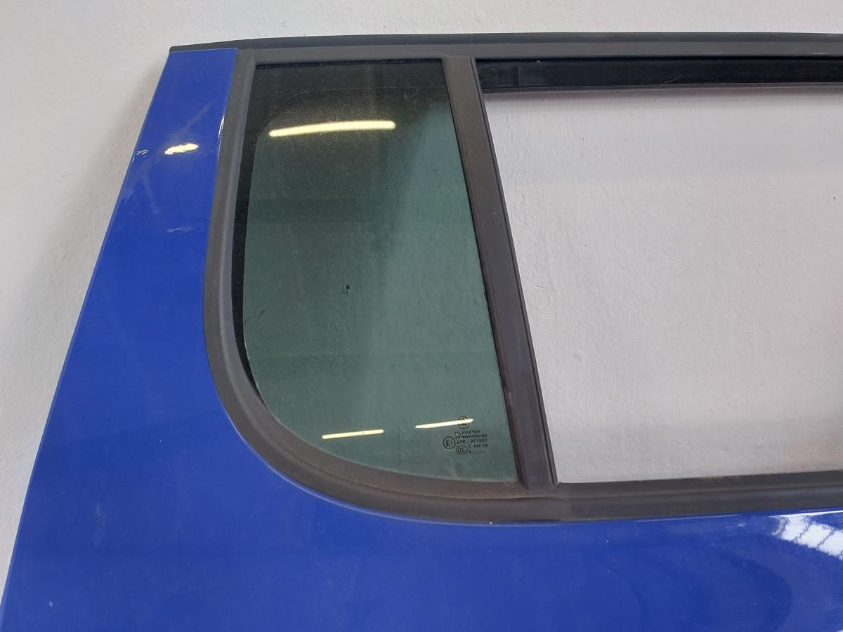 Skoda Fabia 2 Typ 5J T&uuml;r hinten rechts Fondt&uuml;r nur f&uuml;r 5 t&uuml;rer LF5K Dynamic Blue