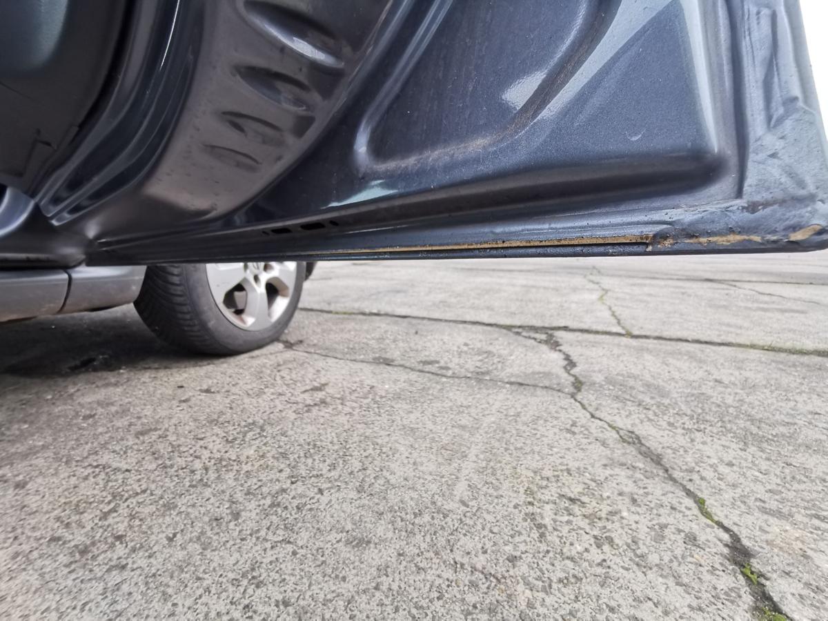 Opel Zafira B Beifahrertür Tür Autotür Rohbau vorn rechts Z155 Moonland grau met