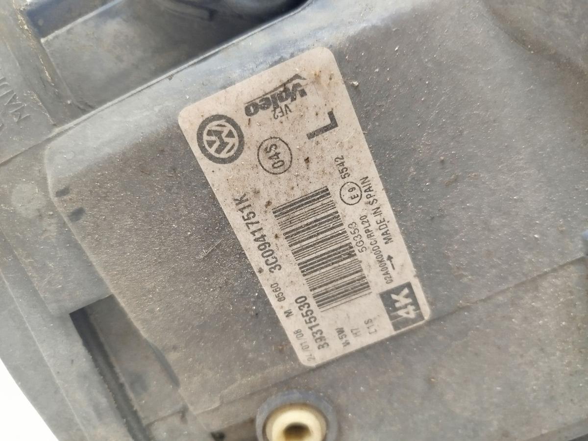 VW Passat 3C B6 Variant Scheinwerfer links Xenon Valeo Kurvenlicht OEM