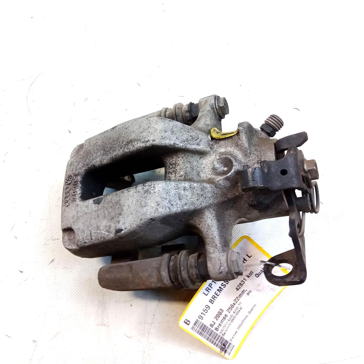 Audi TT 8N quattro original Bremssattel Hinterachse links 256x22mm Bj.2003