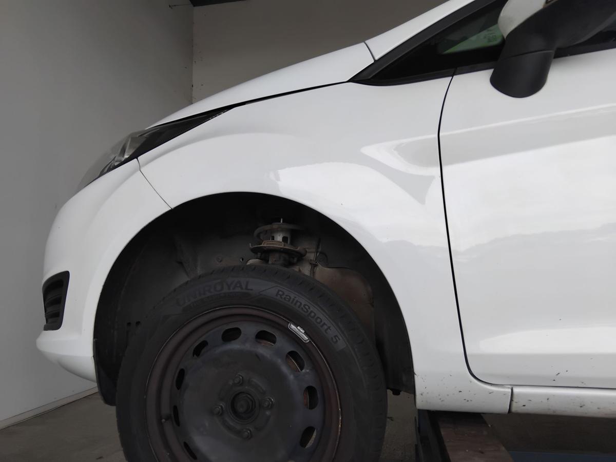 Ford Fiesta JA8 CCN 2013-2017 original Kotfl&uuml;gel vorn links frostweiss