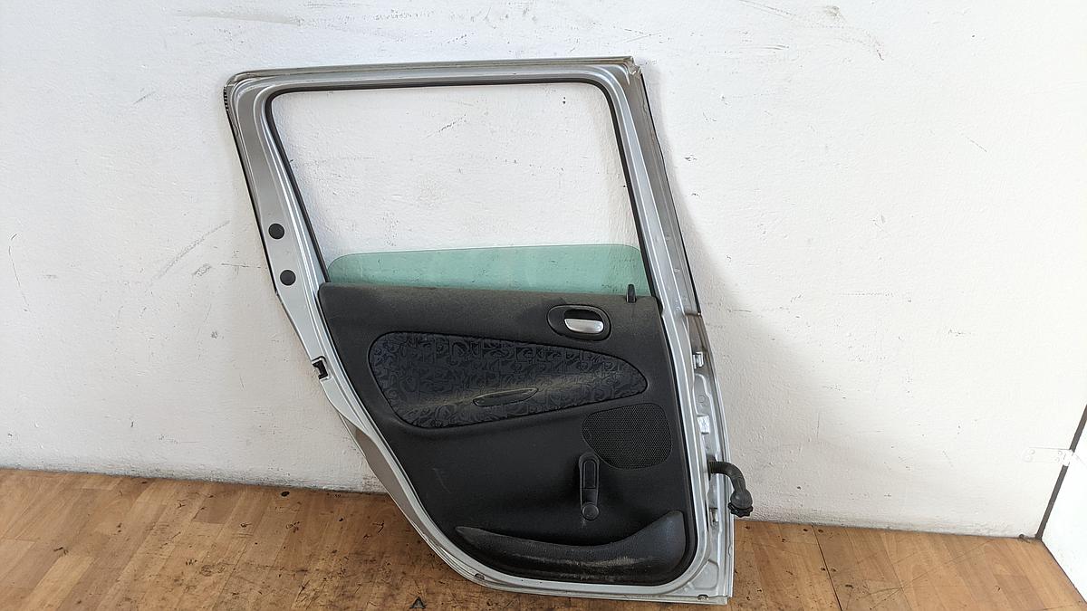 Peugeot 206SW 2E Tür hinten links Rohbau EZR Aluminium Grau