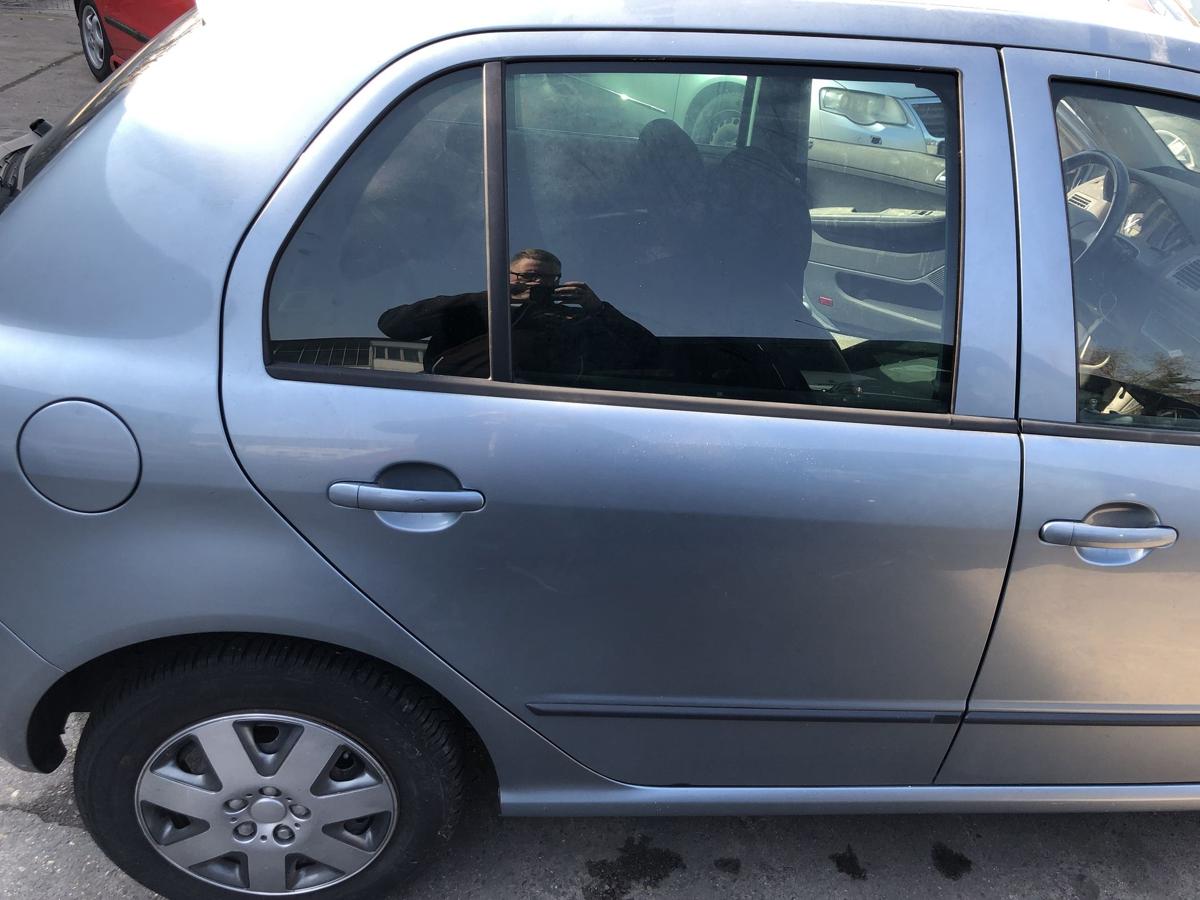 Skoda Fabia 6Y T&uuml;r hinten rechts Fondt&uuml;r im Rohbau 5 t&uuml;rer LF7U Stone Grey Met