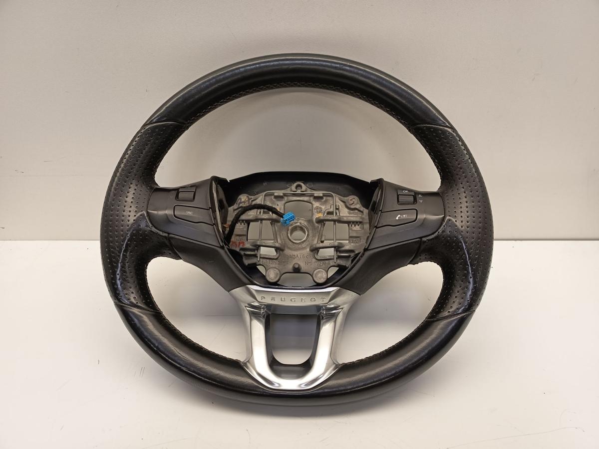 Peugeot 208 I orig Lenkrad Leder Sport Multifunktion Bj 2012