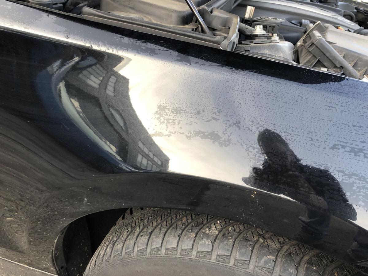 BMW 1er E87 LCI ab07 Kotflügel vorne rechts Beifahrer 475 Blacksapphire Fender