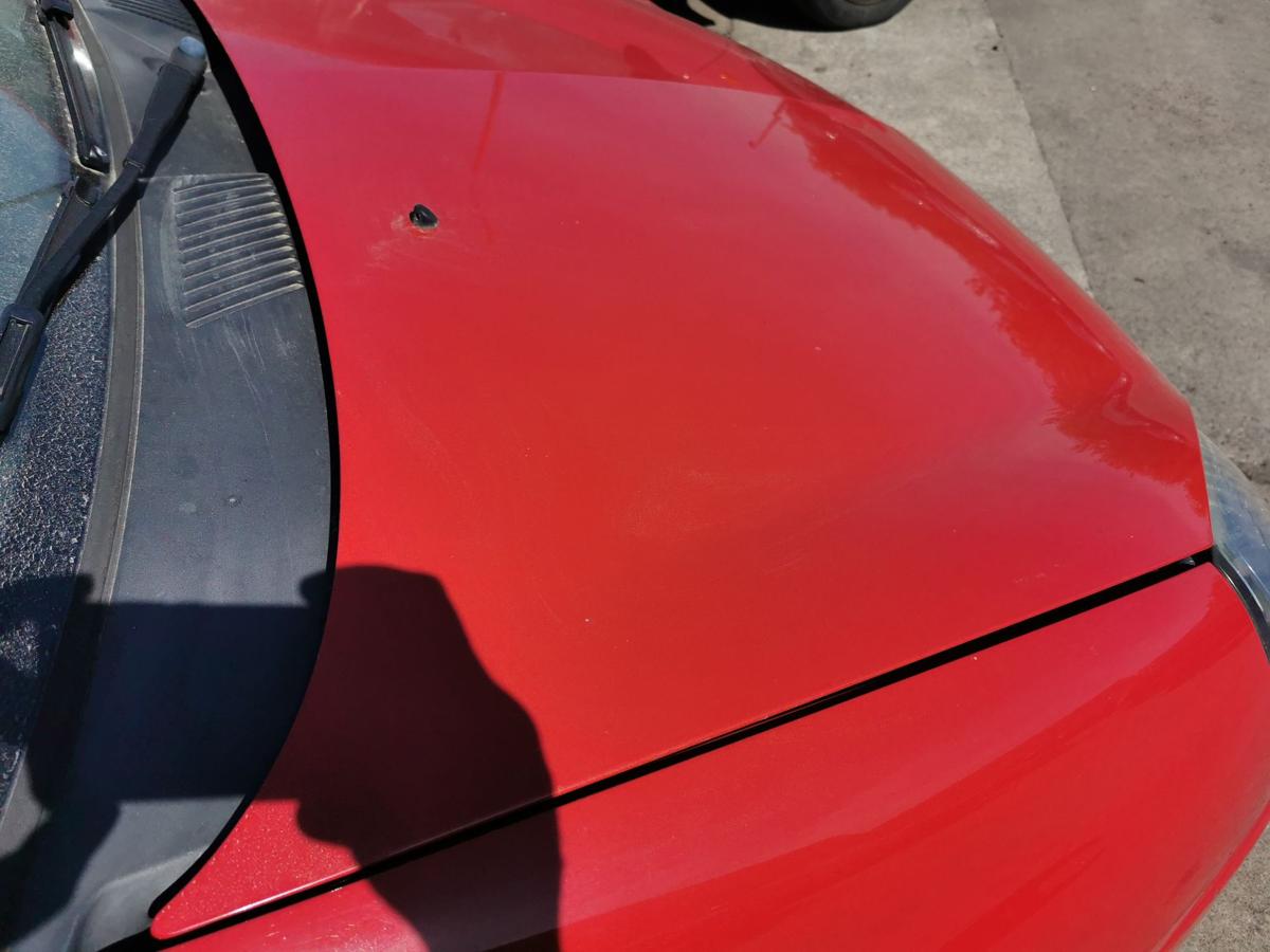 Renault Clio 2 BB Campus Motorhaube Haube Klappe Bonnet vorn OV727 Red Brisk