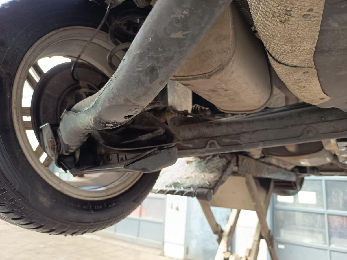 Mercedes W169 original Hinterachse Tr&auml;ger scheibengebremst 114tkm Bj 2005