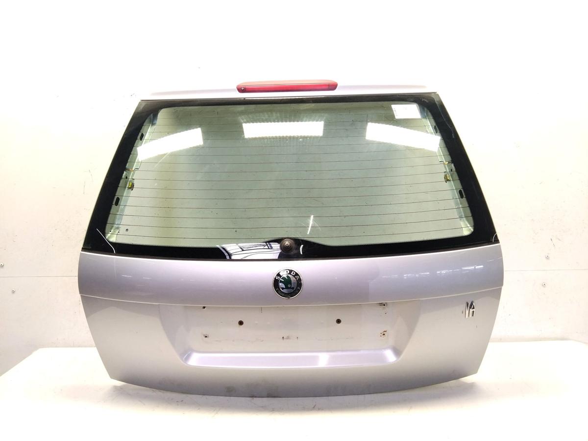 Skoda Fabia 1 Kombi 6Y Heckklappe diamantsilber mit Heckscheibe Bj.2001