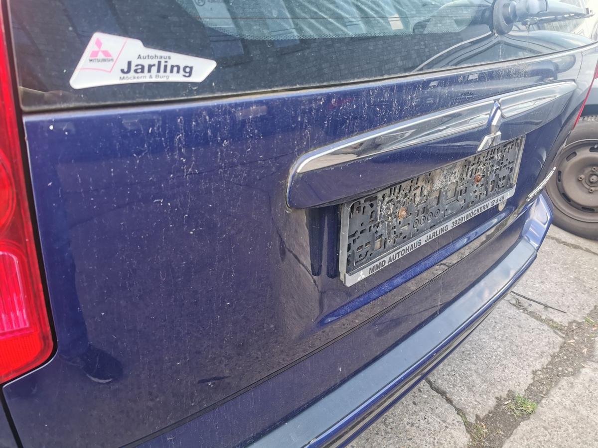 Mitsubishi Space Star DG0 Heckklappe Klappe Deckel hinten T18-Virtual Blue ROH