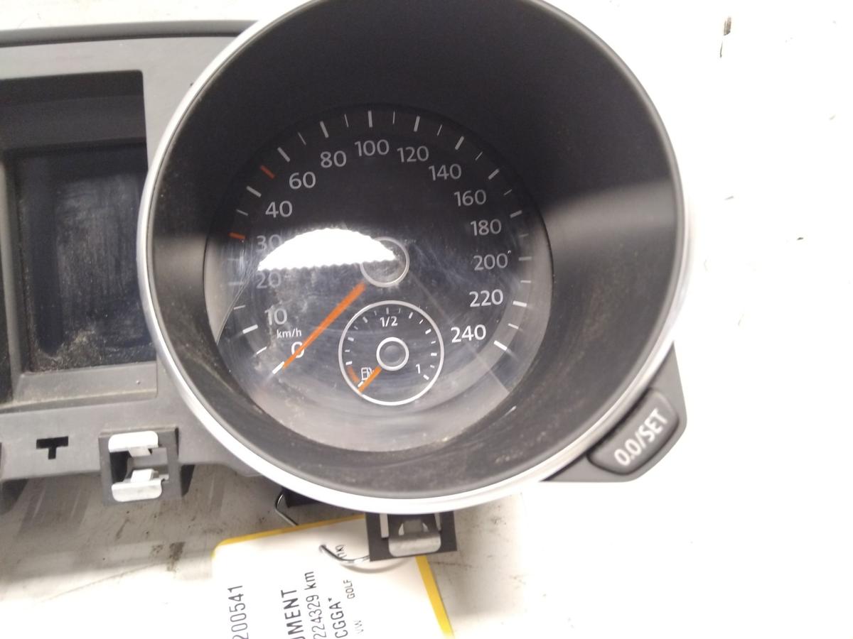 VW Golf 6 1K orig Tacho Kombiinstrument 5K0920860D 02421030919010679 VDD BJ2009