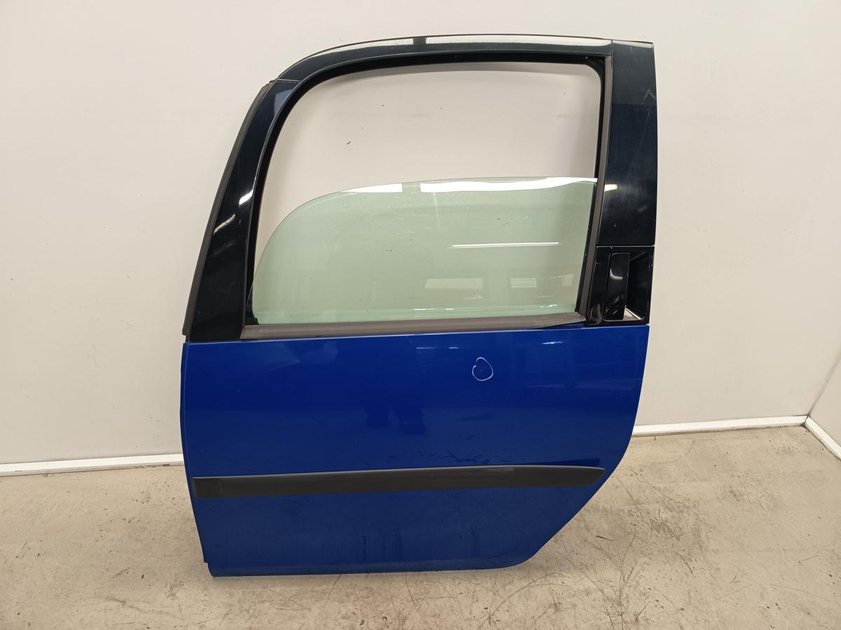 Skoda Roomster 5J Bj 2006 original Tür hinten links Fahrer LF5K Dynamicblau