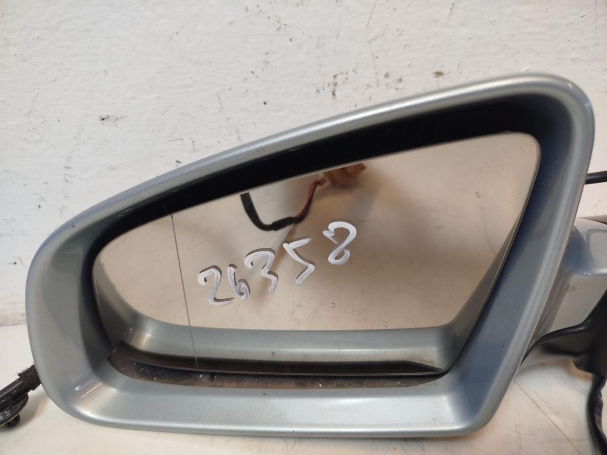 Audi A4 8E B6 Au&szlig;enspiegel links Spiegel R&uuml;ckspiegel elek LY7R kristallblau
