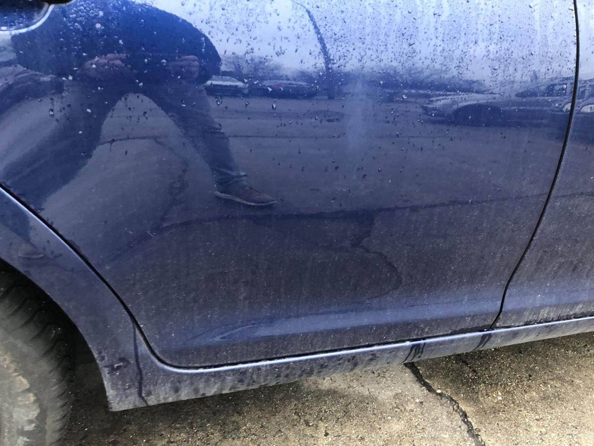 VW Golf 6 VI Variant T&uuml;r hinten rechts Rohbau Autot&uuml;r Fondt&uuml;r blau