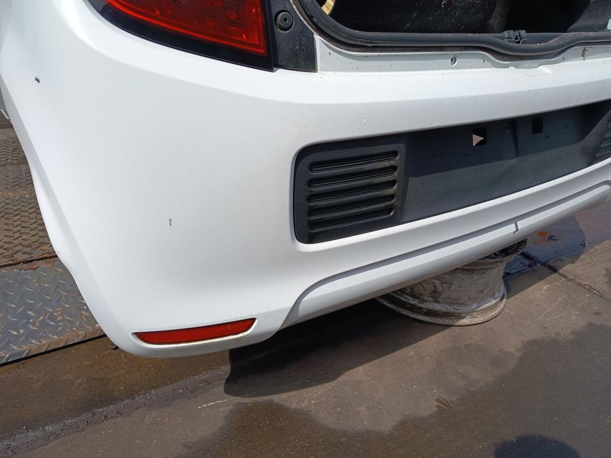 Renault Twingo III original Sto&szlig;stange hinten OVQNJ Wei&szlig; Bj 2014