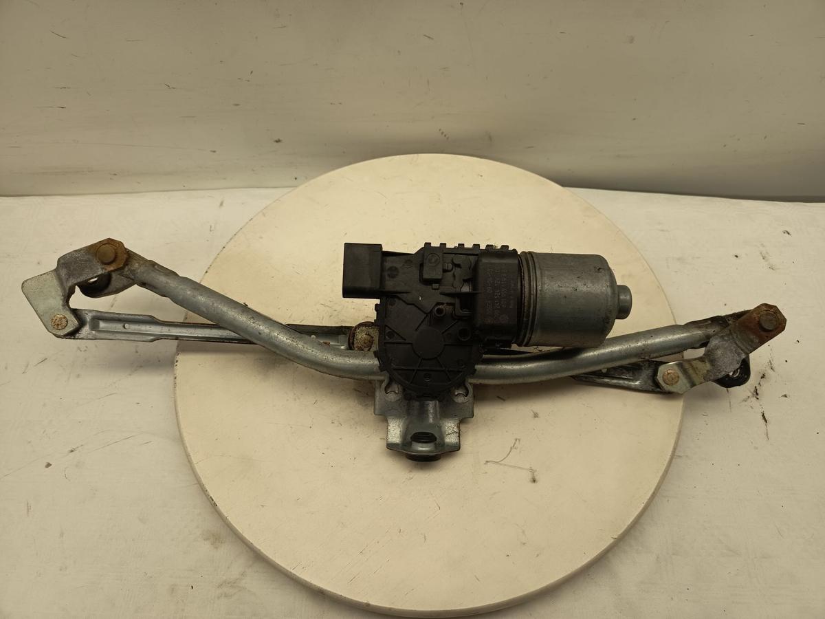 VW Polo 9N3 original Wischermotor vorne mit Gest&auml;nge Baujahr 2009