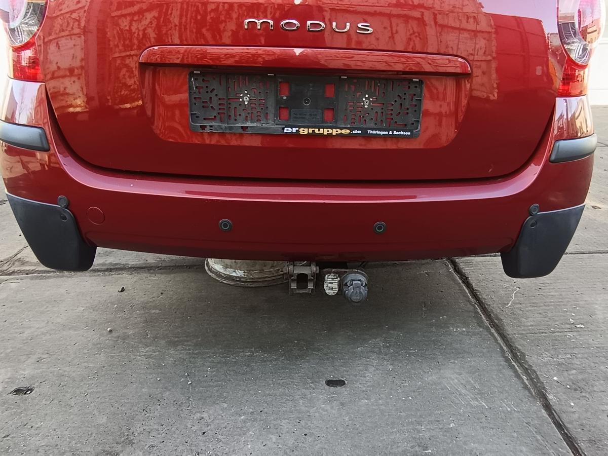 Renault Modus original Sto&szlig;stange hinten PDC TEB76 RED OF FIRE Bj 2005