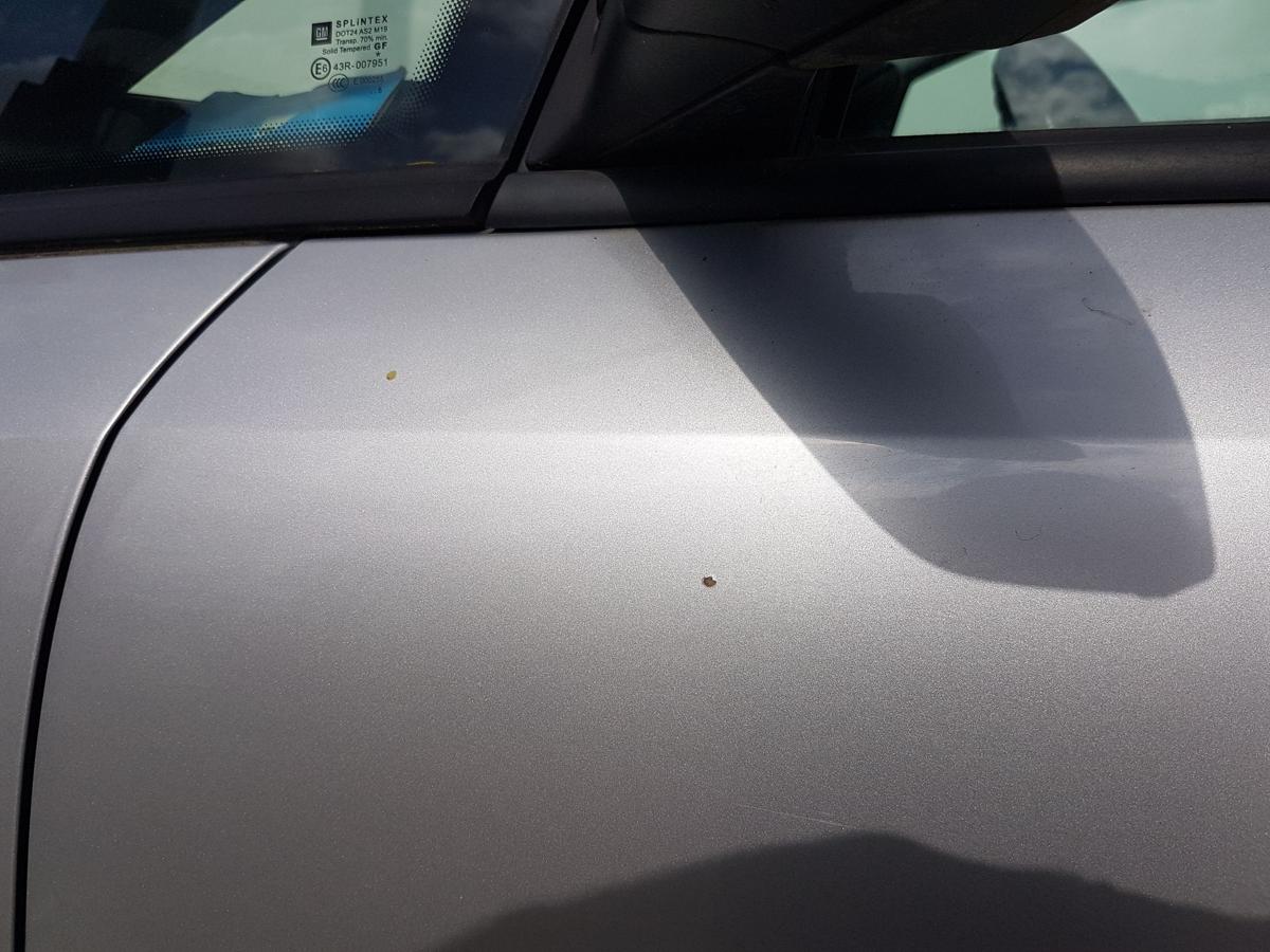Opel Zafira B T&uuml;r vorn links in 2AU Starsilber III Bj2006