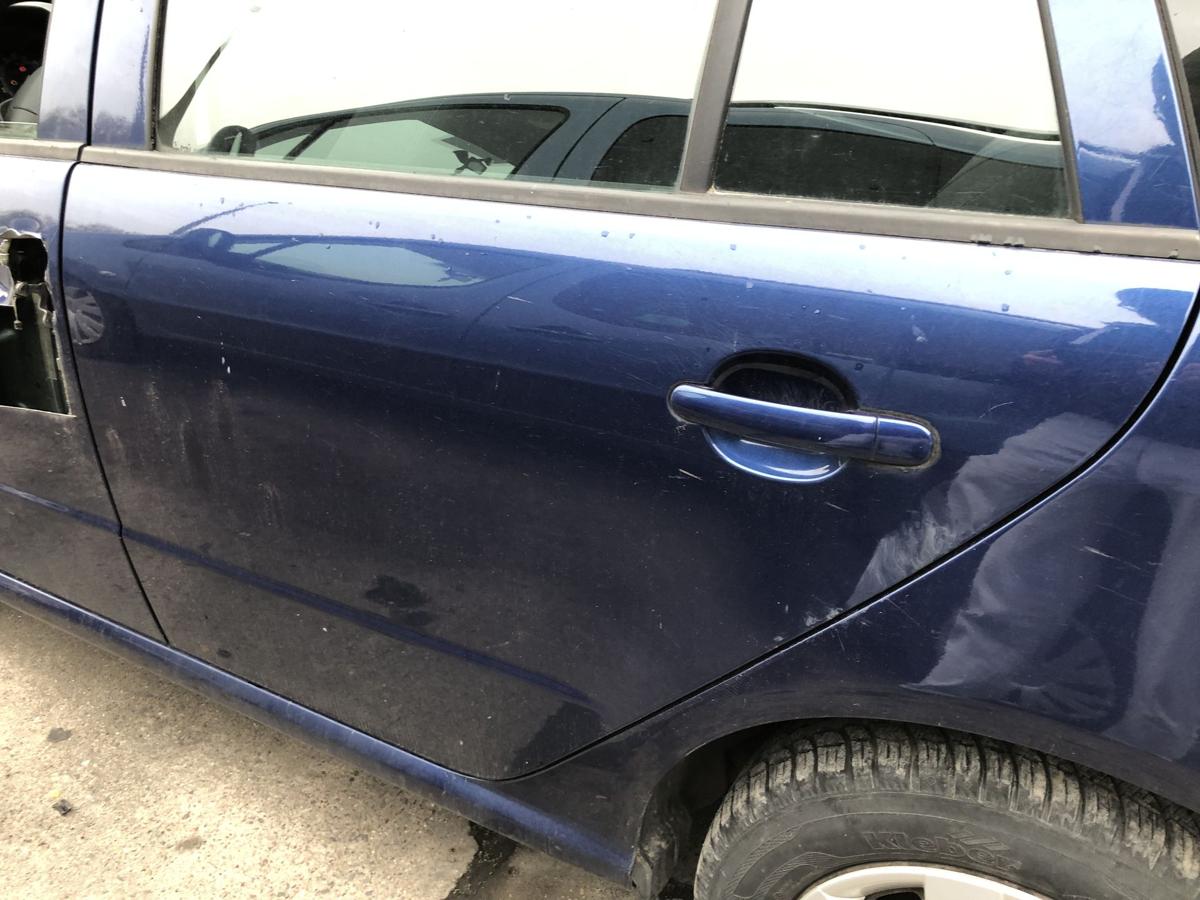 Skoda Fabia 6Y Combi T&uuml;r hinten links Fondt&uuml;r im Rohbau LF5Q Storm Blau