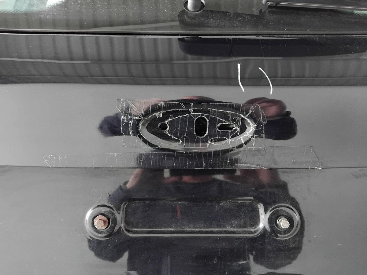 Ford C-Max 2 Heckklappe Panther-Schwarz Metallic inkl. Heckscheibe dunkel BJ2012