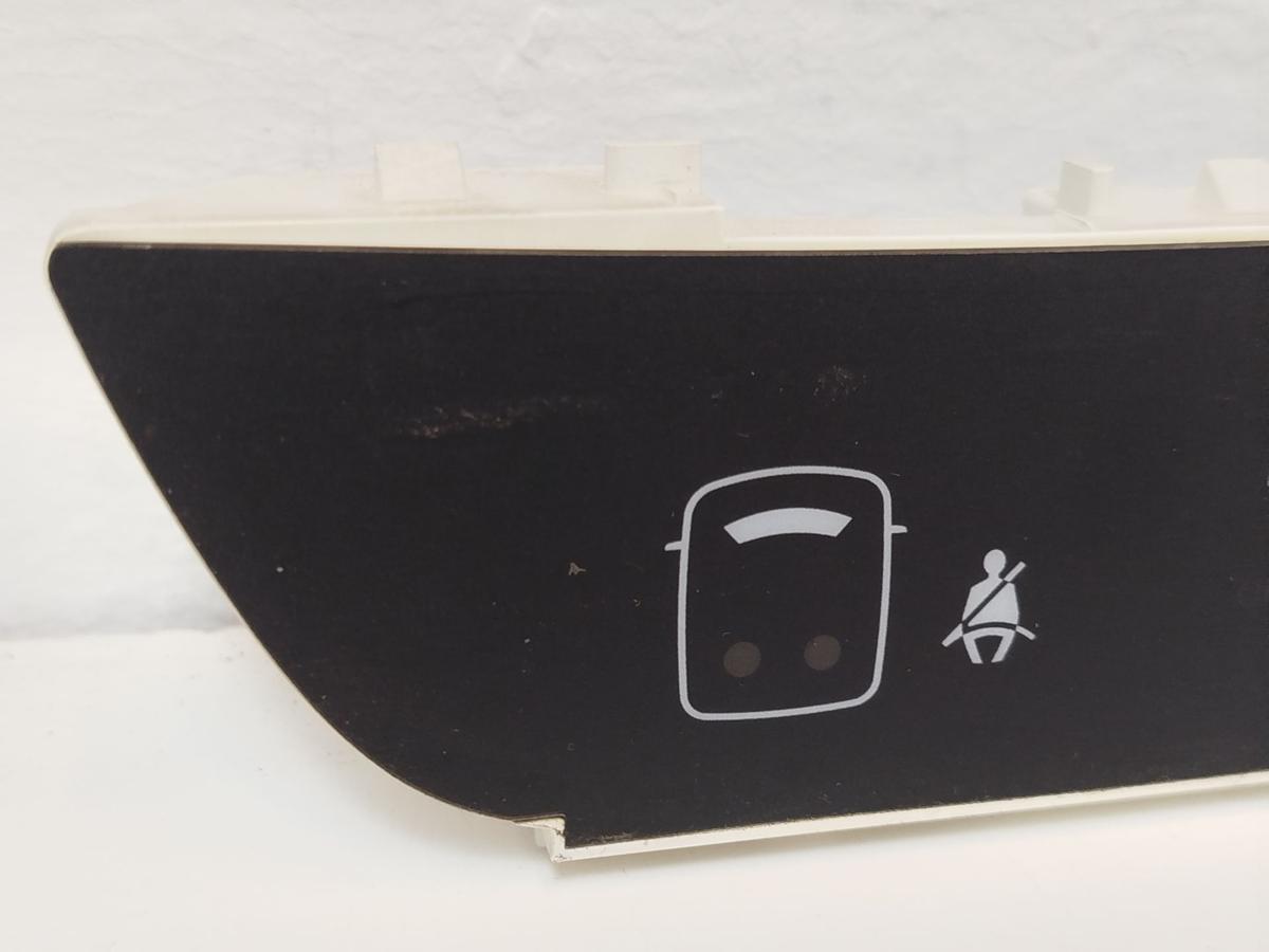 Toyota IQ Typ AJ Anzeige Display Kontrollleuchten Sicherheitsgurt und Airbag