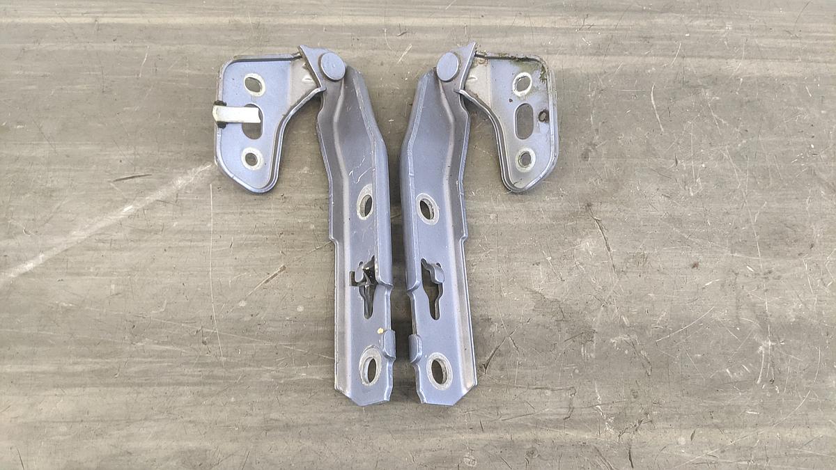 Audi A6 4F Avant Satz Haubenscharniere LY7H Akoyasilbermet