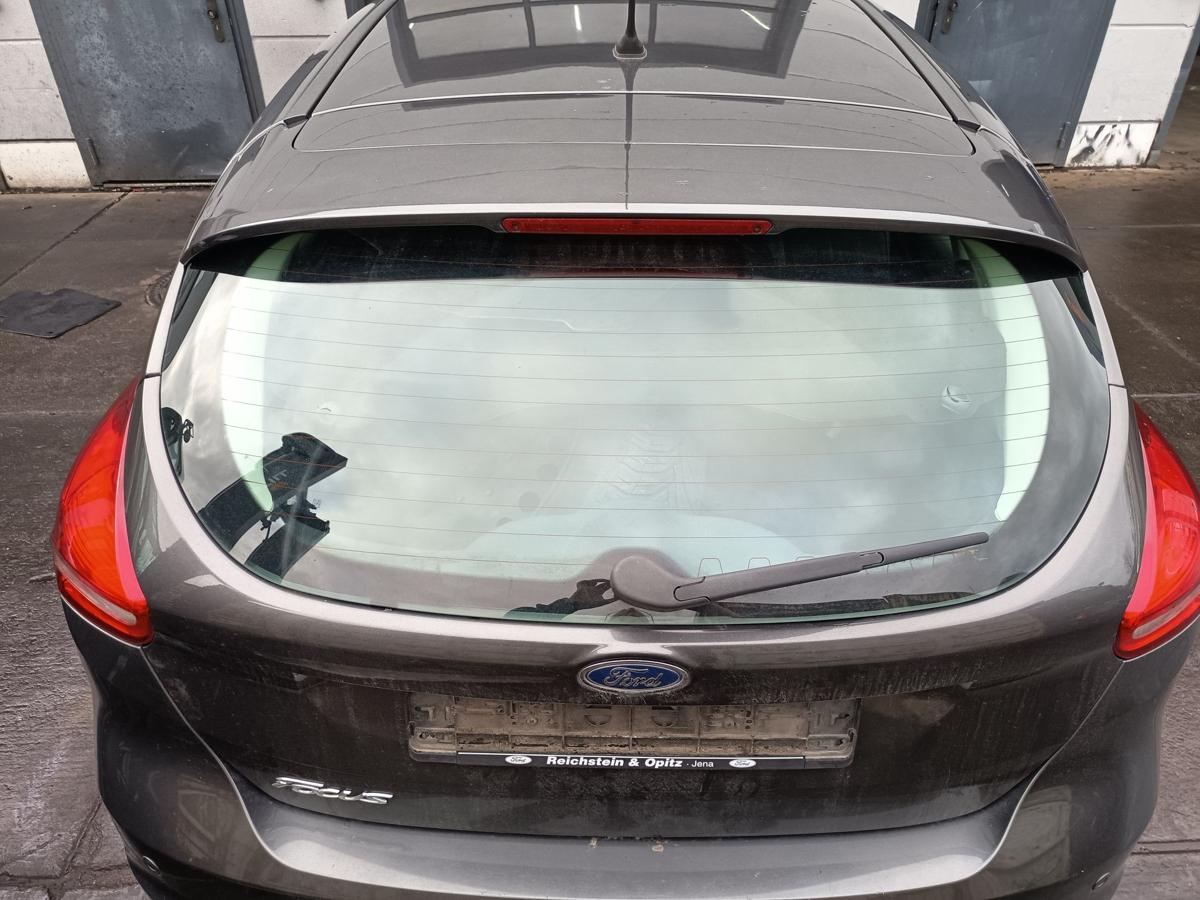 Ford Focus III Limo orig Heckklappe mit Scheibe Magnetic Grau Facelift Bj 2015