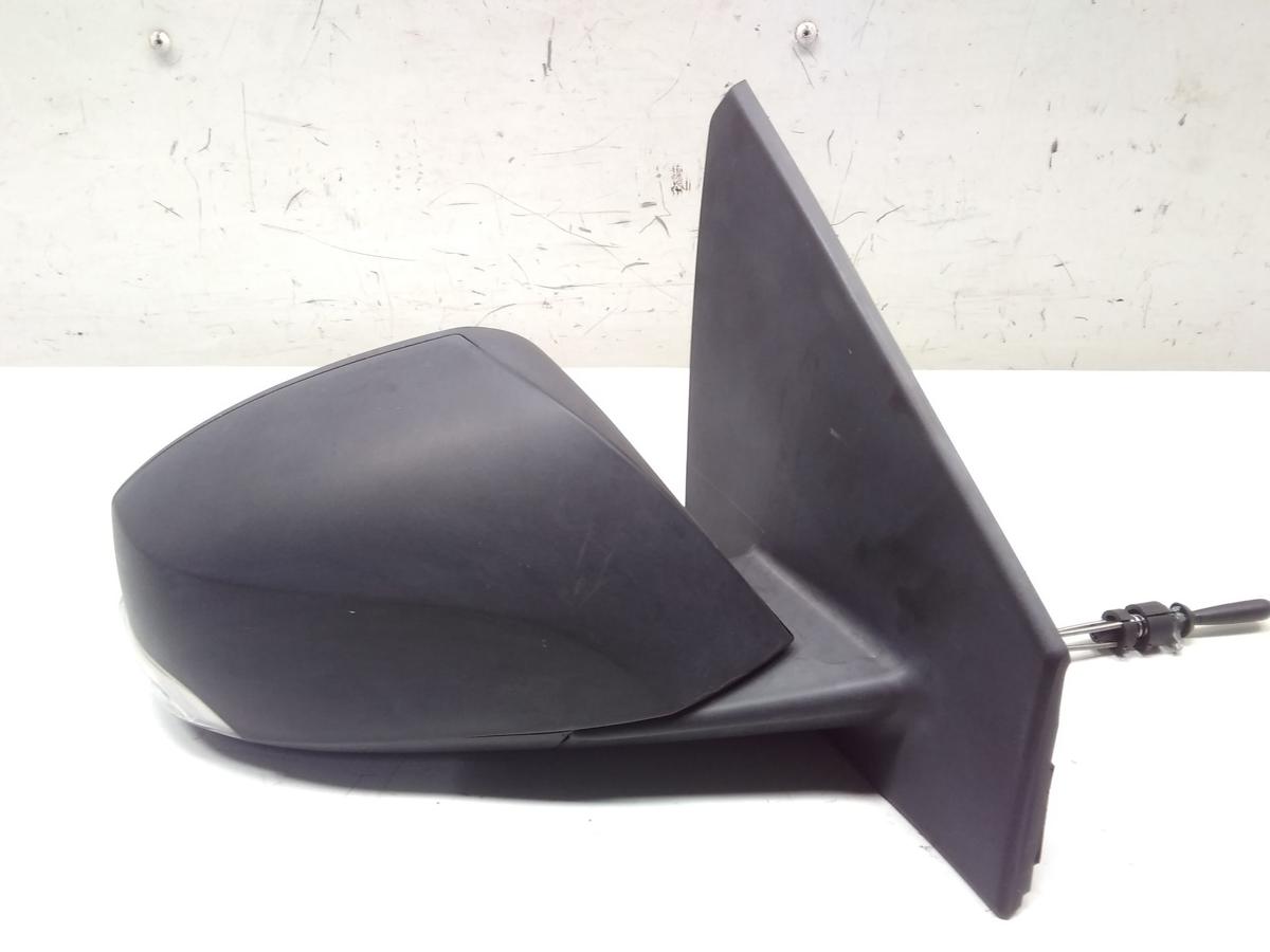 Renault Megane 3 original Au&szlig;enspiegel rechts schwarz unlackiert manuell BJ2011