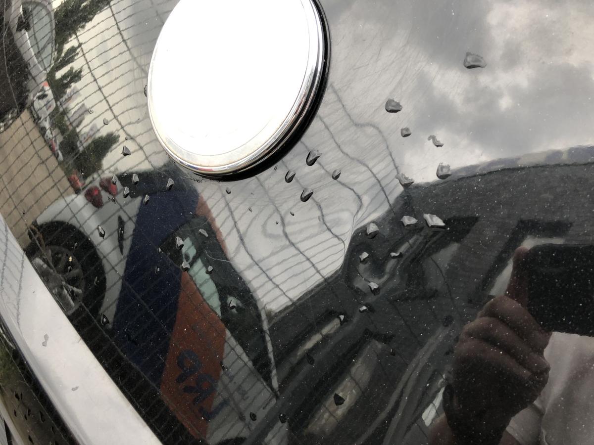 VW New Beetle 9C Heckklappe Kofferklappe Heckdeckel mit Scheibe L041 Dellen