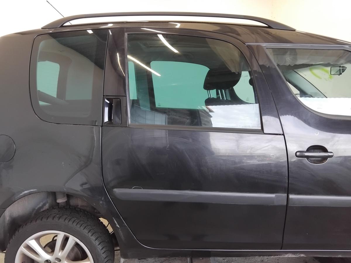 Skoda Roomster 5J T&uuml;r hinten rechts LF9R Blackmagicmetallic BJ2008