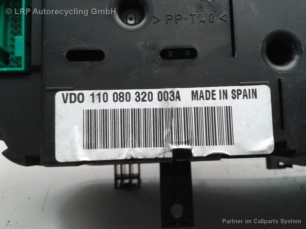 VW Polo 9N Tacho Kombiinstrument 6Q0920803E BJ2006