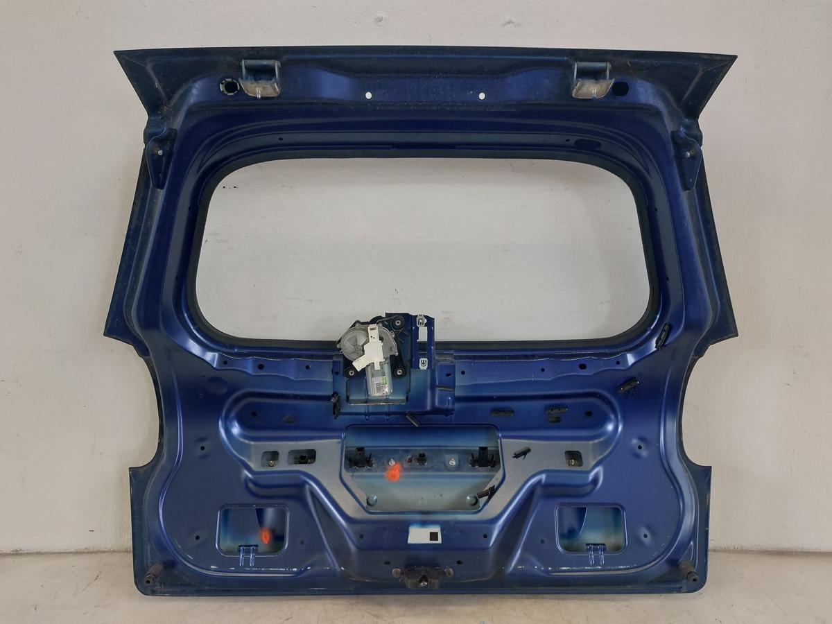 Peugeot 207SW Heckklappe ohne Heckscheibe im Rohbau KPL Montebello blau