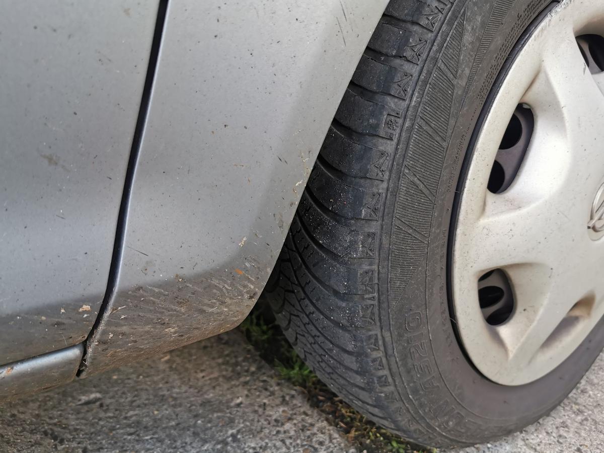 Opel Corsa D Kotflügel Fender Seitenwand vorn rechts Z163 Lichtsilber metallic