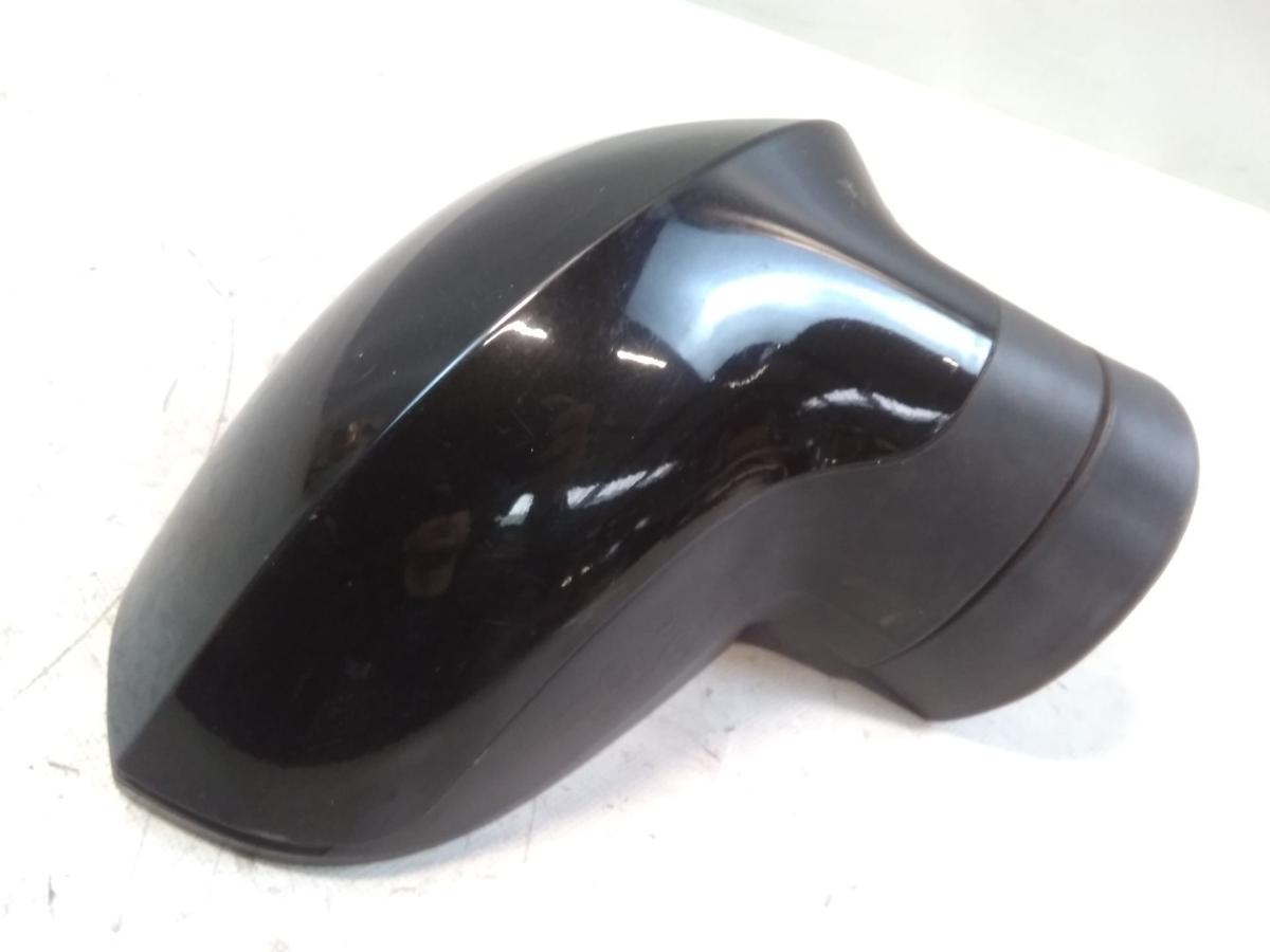 Seat Ibiza ST 6J orig Au&szlig;enspiegel rechts elektrisch anklappbar BJ2012 LZ9Y phantomschwarz