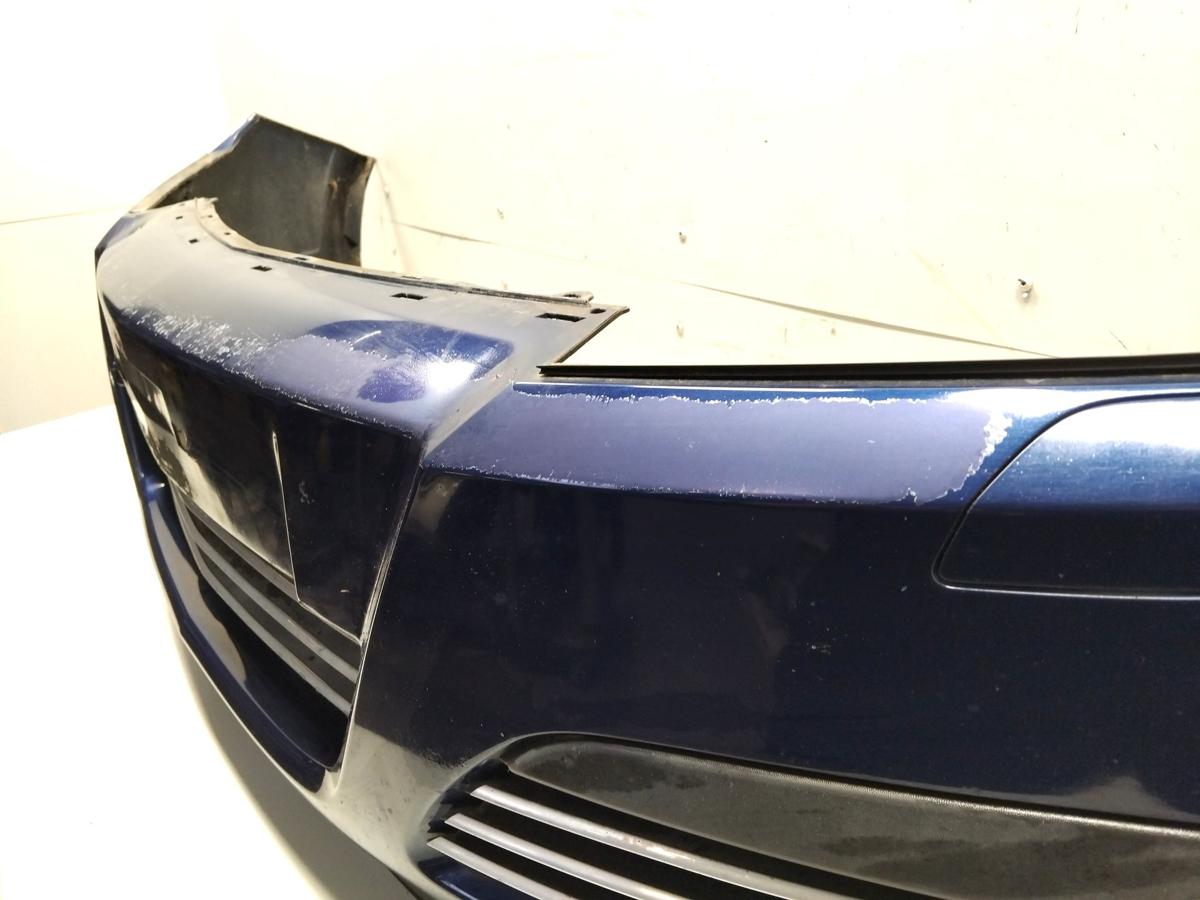 Opel Astra H original Sto&szlig;stange Sto&szlig;f&auml;nger vorn ultrablaumetallic Z21B Bj.2005