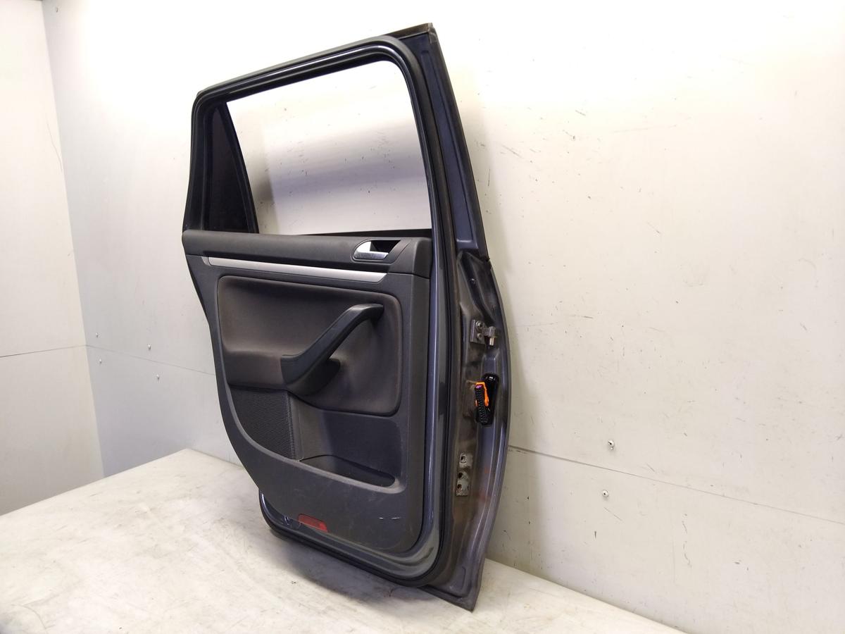 VW Golf 5 Variant original T&uuml;r hinten links LD7X Platingrau Metallic BJ2008