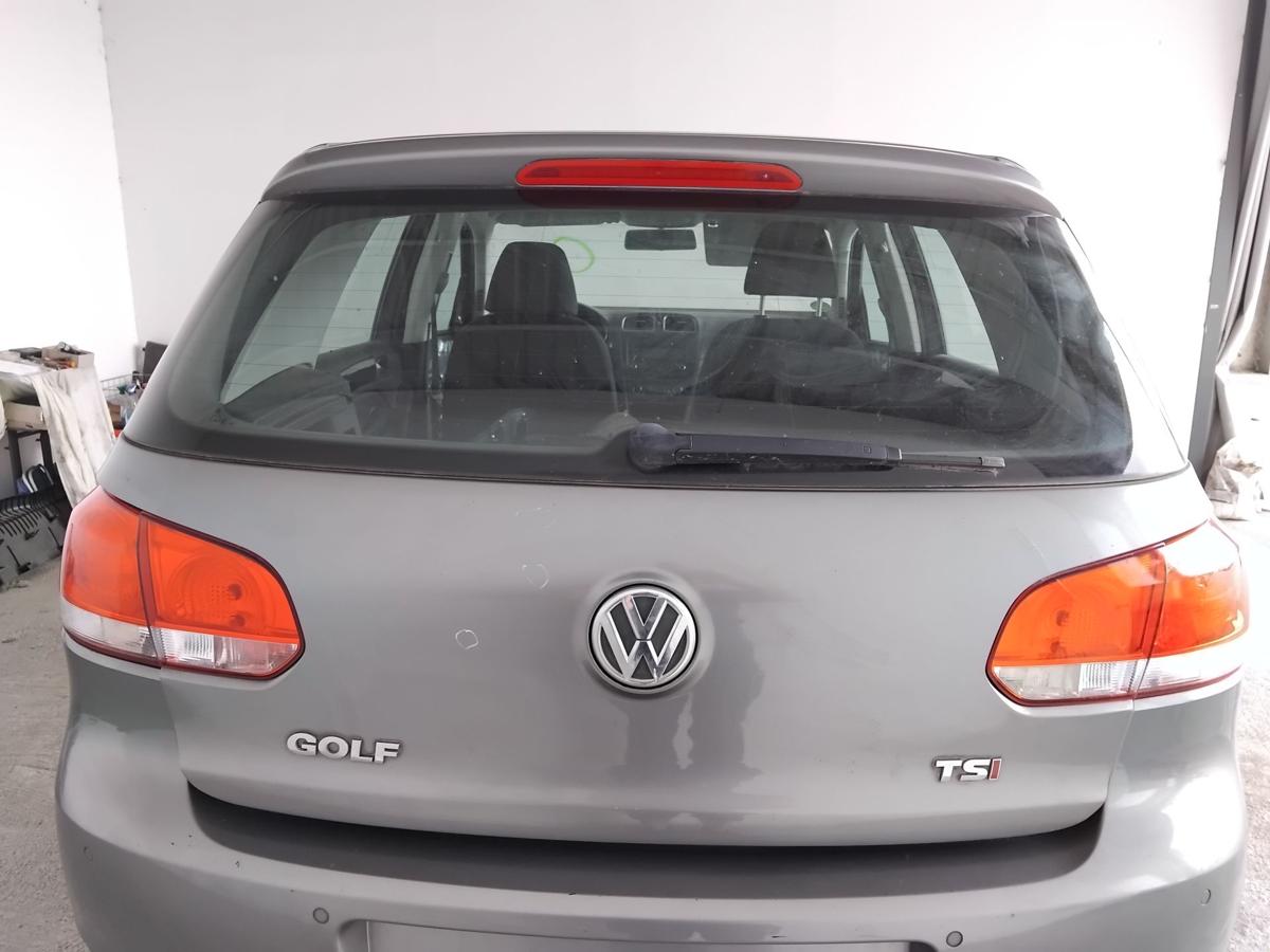 VW Golf 6 Flie&szlig;heck Heckklappe LA7T unitedgrey mit Scheibe BJ2009
