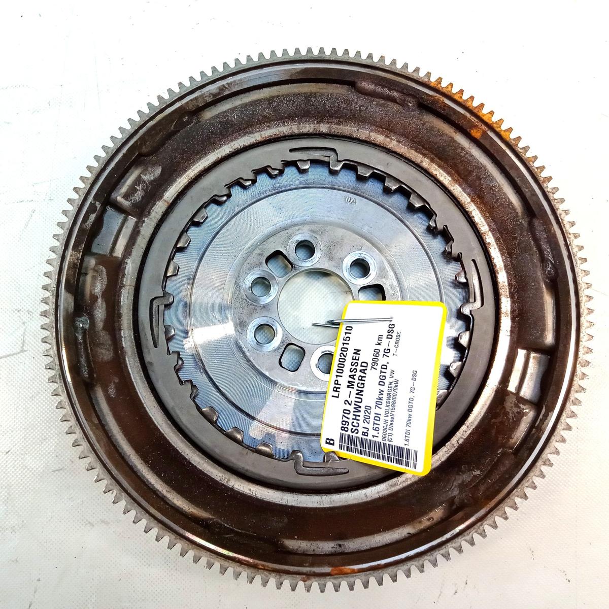 VW T-Cross 1C original 2-Massen-Schwungrad 1.6TDI 70kw DSG 79060km Bj.2020