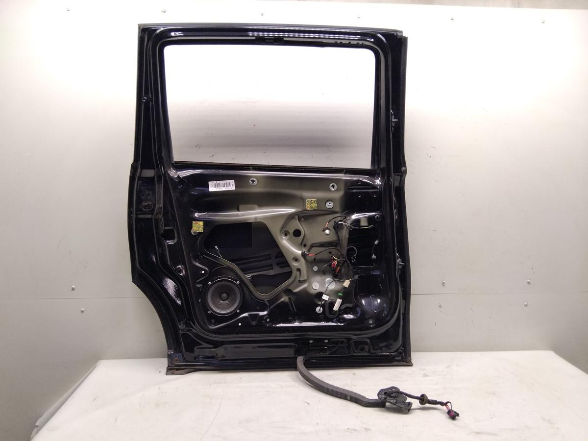 Seat Alhambra 7N T&uuml;r hinten links Schiebet&uuml;r links schwarzmetallic LC9X Bj.2015
