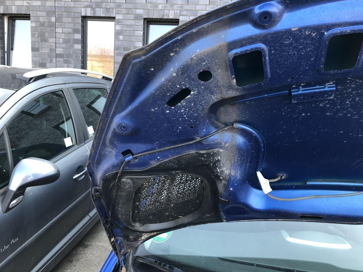 Peugeot 206+ Motorhaube Bonnet Haube Deckel vorne KGS Bleu Ipanema 2009 bis 2012