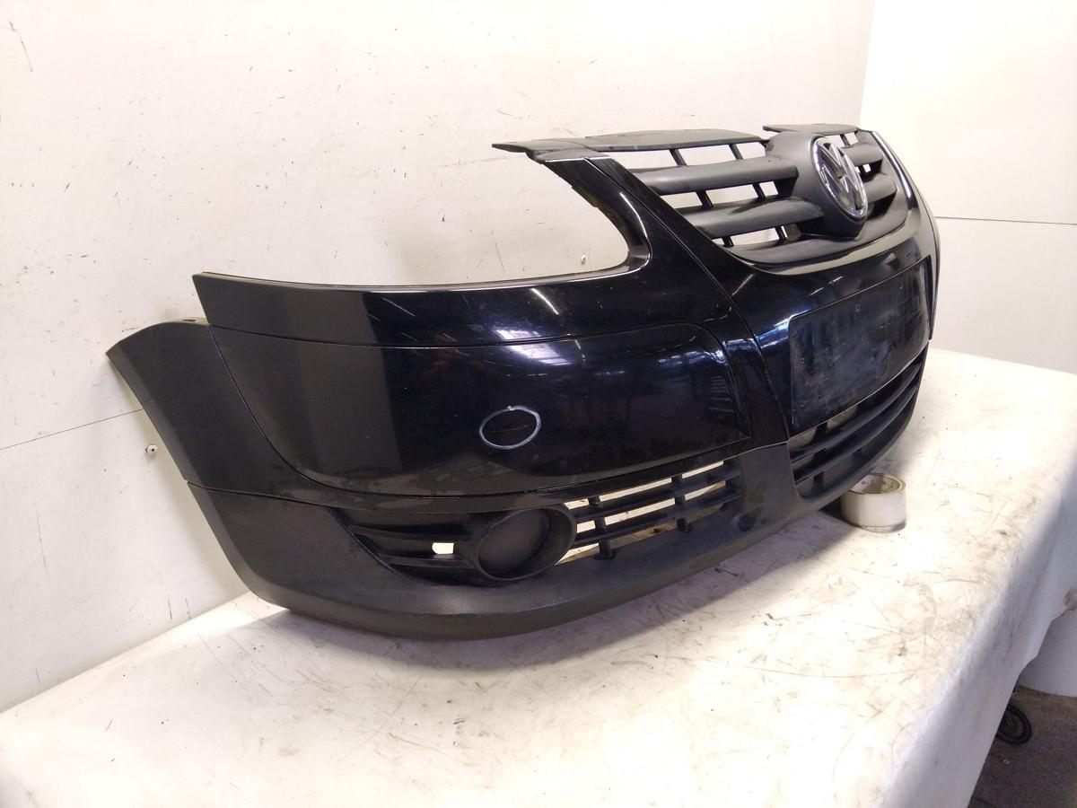 VW Fox 5Z original Sto&szlig;f&auml;nger Sto&szlig;stange vorn brillantschwarz L041 LY1C Bj.2005